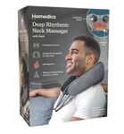 Homedics Rhythmic Neck Massager With Heat. Fixed Price $45.00.