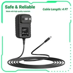 Ac Adapter Fits For Homedics ADP-2 BKK-100 Massage Cushion Charger. Fixed Price $7.62.