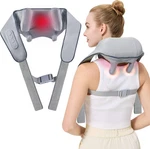 4D Wireless Deep Tissue Kneading Neck Massager With Heating Function, Shiatsu An. Fixed Price $82.05.