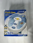 Dr. Scholls Toe Touch Foot Spa Machine DR6624 Combines Massage And Bubbles. Fixed Price $16.80.