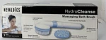 Homedics Hydrocleanse Massaging Bath Brush New - Open Box /w Soft Body Spa. Fixed Price $15.99.