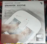New Sharper Image-spahaven Soothe/ Foot Bath With Heated Massage/ Pumice Stone. Fixed Price $59.00.