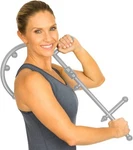 Vive Gray Massage Cane Tool Self Hook For Back And Neck Relief. Fixed Price $40.99.