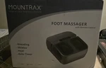 Mountrax Foot Massager Machine With Heat, Model FM002 Black Sealed. Fixed Price $80.00.