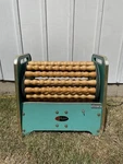 Vita Master VMRL-1 Wooden Roller Cellulite Massager Teal Turquoise Vtg Working. Fixed Price $350.00.