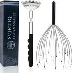 20 Fingers Scalp Massager, Head Scratcher Back For Body Stress Relax. Fixed Price $12.49.