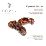 Gc-artis Replacement Ash Wood Ergonomic Cane Handle M8 Thread, Comfort Grip. Fixed Price $125.00.