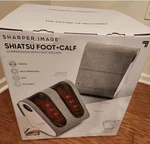 Sharper Image Shiatsu Heated Luxury Foot And Calf Massager (open Box). Fixed Price $135.00.