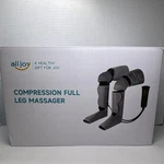 Alljoy AJFLM22 Compression Full Leg Massager Vibration Heating Gray. Fixed Price $38.50.