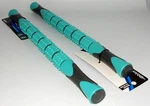 New 2 Pk Pro Strength Massage Roller Bars Teal Sturdy Comfort Handles Destress#. Fixed Price $12.25.
