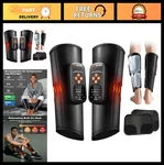 Air Compression Leg Massager With Heat, 5 Modes, Intensity, Rechargeable. Fixed Price $185.99.