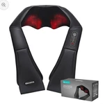 Marnur 3D Deep Tissue Kneading Shiatsu Neck Shoulder Massager With Heat (black). Fixed Price $34.99.