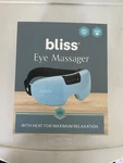 Bliss Heated Electric Massager Vibrating Blue/black BL-EYEMAS-250. Fixed Price $29.96.