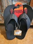 Mens Flojos Cosmo Debossed Strap W/ Memex Bed Black 13. Fixed Price $37.00.