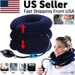 Cervical Neck Traction Device Collar Brace Support Pain Relief Stretcher Therapy. Fixed Price $10.29.