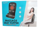 Health Touch Seat Topper Heat Vibration Massager Pain Relief. Fixed Price $16.99.