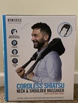 Homedics Cordless Neck & Shoulder Massager With Heat #NMS-730H New Sealed. Fixed Price $89.95.