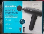 Homedics Percussion Massager Cordless Rechargeable Therapist Select Full Body. Fixed Price $26.95.
