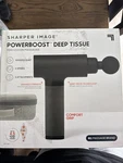 Sharper Image 1017213 Powerboost Deep Tissue Percussion Massager Version 3.0,. Fixed Price $19.00.