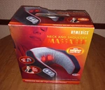 Homedics Neck And Shoulder Massager With Heat Model NMSQ-200 New In Open Box. Fixed Price $19.95.