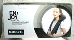 Mirakel Neck Massager With Heat- Gun- Gray Green. Fixed Price $22.50.