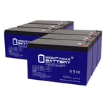 Mighty Max 12V 9AH Gel F2 Battery Replaces Pinnacle Plus 3000 Tower/ Rm - 6 Pack. Fixed Price $139.99.