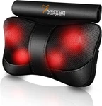 Shiatsu Neck Back Massager Pillow With Heat Deep Tissue Pain Relief Best Gift. Fixed Price $91.59.