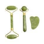 Natural Jade Roller And Gua Sha Set Face Neck Massage Stone Skin Care. Fixed Price $11.99.