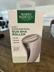 New Mario Badescu 2-IN-1 Stainless Steel Gua Sha Roller, Sealed Box. Fixed Price $20.00.