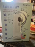 Zyaow Bath Jet Spa, 2 Modes, 360 Adjustable Nozzle, Rgb Light, Waterproof. Fixed Price $60.00.