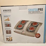 Homedics Shiatsu Pro Foot Massager With Heat FMS-250H Brand New. Fixed Price $32.91.