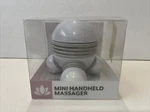 Vivitar Battery Operated Handheld Massager White Spaceship Pressure Activated. Fixed Price $9.00.