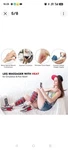 New Hailicare Electric Air Compression Leg Massager Heat Option 3 Modes. Fixed Price $40.00.