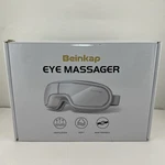 Eye Massager With Heat Vibration Compression Rechargeable Bluetooth Music, White. Fixed Price $31.96.