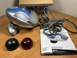 Homedics Palm Percussion Personal Body Heat Massager 3 Heads Complete- Fast Ship. Fixed Price $24.99.