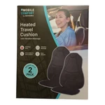 Homedics Heated Travel Cushion With Vibration Massage, Black, 2PK. Fixed Price $34.99.