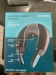 New Homedics Neck Massager With Vibration & Heat Portable Travel Airplane Pillow. Fixed Price $25.00.