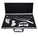 Stickon Muscle Scraper Tool Set Stainless Steel Gua Sha Iastm Massage Taol. Fixed Price $145.00.