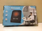 Health Touch Back Massager With Soothing Heat & Vibration 2 Levels Portable. Fixed Price $29.99.