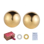 Tianigo Copper Baoding Balls Set, 2 Chinese Health Inches, Brass. Fixed Price $51.46.