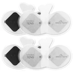 Easy Home Tens Unit Wireless Electrode Pads 4 Count (pack Of 1), White&black. Fixed Price $23.74.