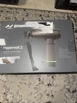 Hyperice Hypervolt 2 Percussion Gun Massager Device Grey(defective). Fixed Price $71.25.