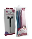 Plum Beauty Contouring Facial Roller + Shaping Razors - Lot Of 2. Fixed Price $12.90.