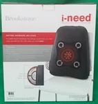 Brookstone I-need Heated Shiatsu Full Back Massager.. Fixed Price $39.95.
