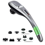 Megawise Cordless Back Massager For Shoulders, Waist, Legs, Silver. Fixed Price $25.85.