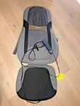 Homedics Shiatsu Elite Ii Massage Cushion Heat Kneck Torso Roller Knead W/remote. Fixed Price $194.24.