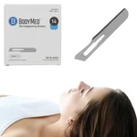 Bodymed Dermaplaning Blades #14 Carbon Steel, 100 Pcs - Sterile. Fixed Price $32.99.