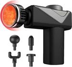 Joysuwerun Mini Handheld Massage Gun With Heat, Quiet, Portable, Black. Fixed Price $33.22.