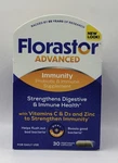 Exp 7/26 Florastor Advanced Immunity Probiotic & Immune Supplement 30CT. Fixed Price $19.99.