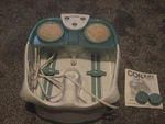 Conair Foot Spa Bath Massager Bubbles Heat Rollers Pedicure Tub W Attachment. Fixed Price $27.99.